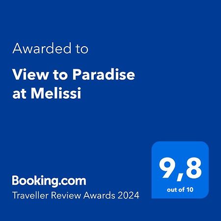 View To Paradise At Melissi Melission Ngoại thất bức ảnh